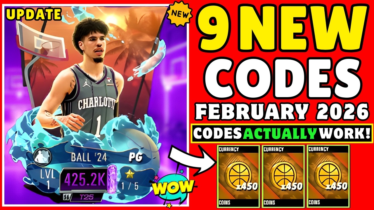 ОБНОВЛЕНИЕ НА ВЫХОДНЫЕ 🎁 КОДЫ ДЛЯ NBA 2K MOBILE НА ФЕВРАЛЬ 2026 || ПОДАРОЧНЫЕ КОДЫ ДЛЯ NBA 2K MOB...