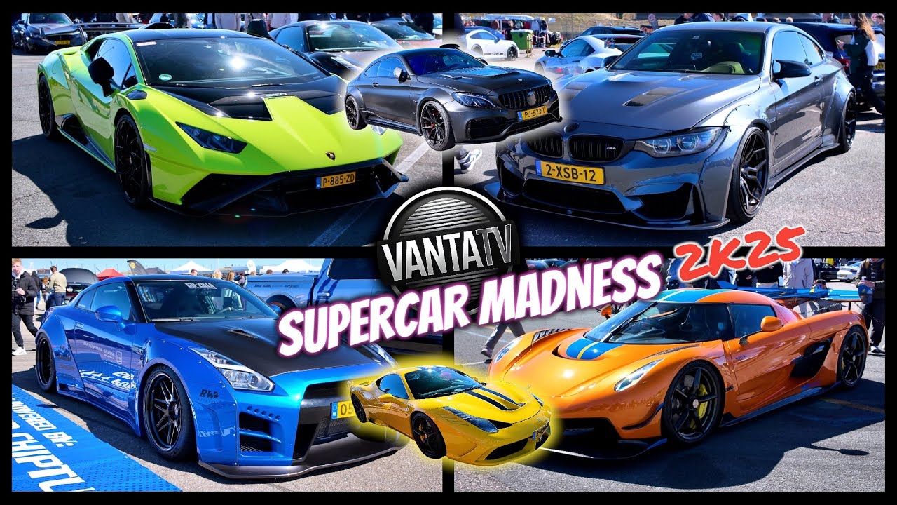 Supercar Madness Zandvoort 2025 | INSANE Supercars, JDM Builds & Widebody Monsters on Track!