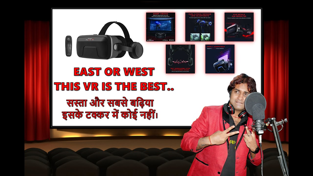 #IRUSU PLAY VR ULTRA WITH REMOTE# HINDI REVIEW