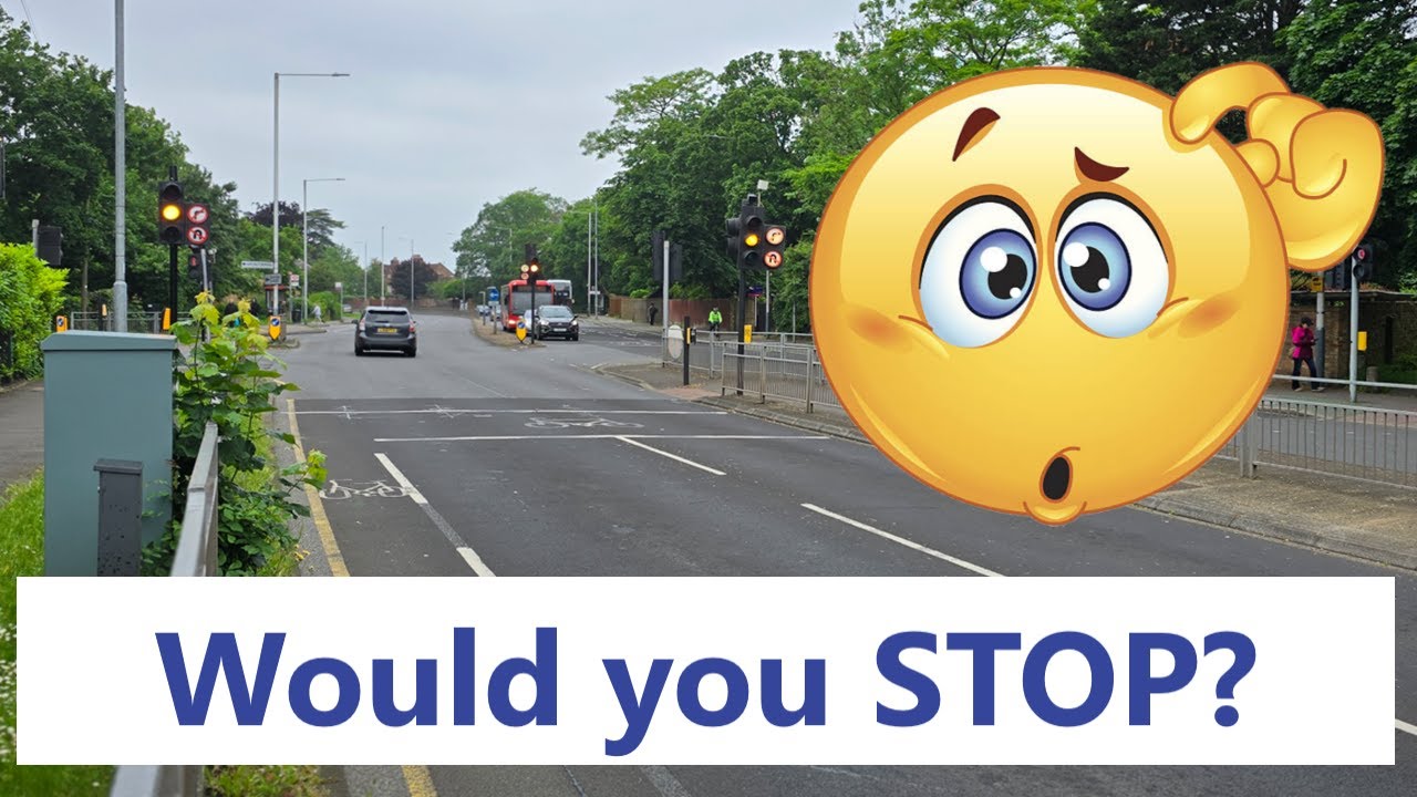 Should I Stop At Amber Lights