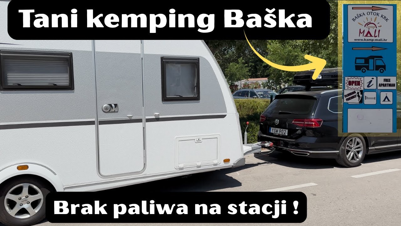 #80 Tanie spanie w Baška, brak paliwa na stacji benzynowej i ktoś miał smaka na Maca.