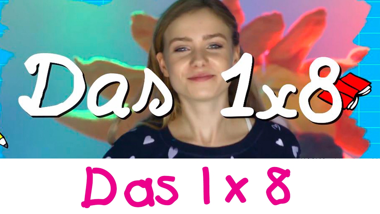 🐶 Das 1x8 Lied - Mathe Lernlieder Marie Wegener || Kinderlieder