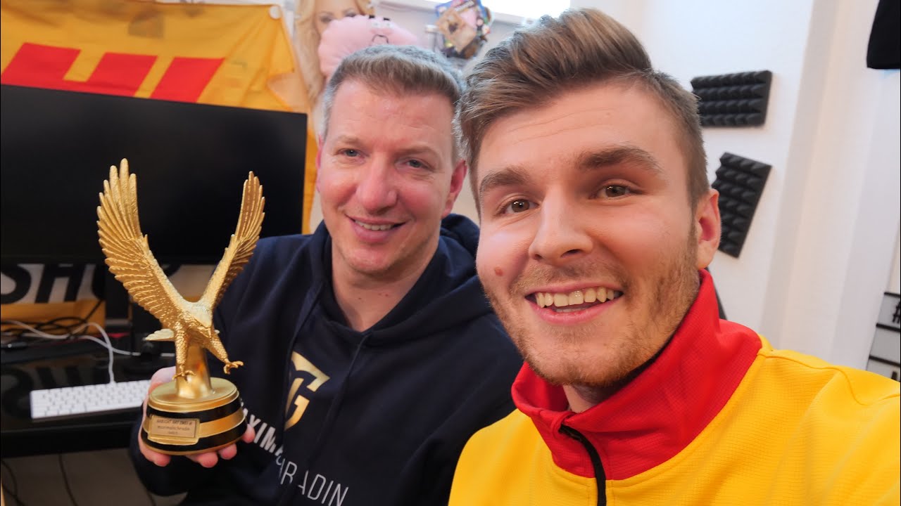 ICH BEKOMME EINEN FERNSEHPREIS