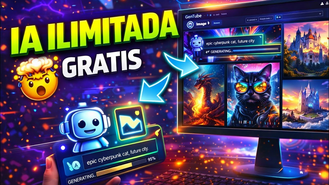 ESTA IA CREA IMÁGENES GRATIS E ILIMITADAS 🤯 | INTELIGENCIA ARTIFICIAL