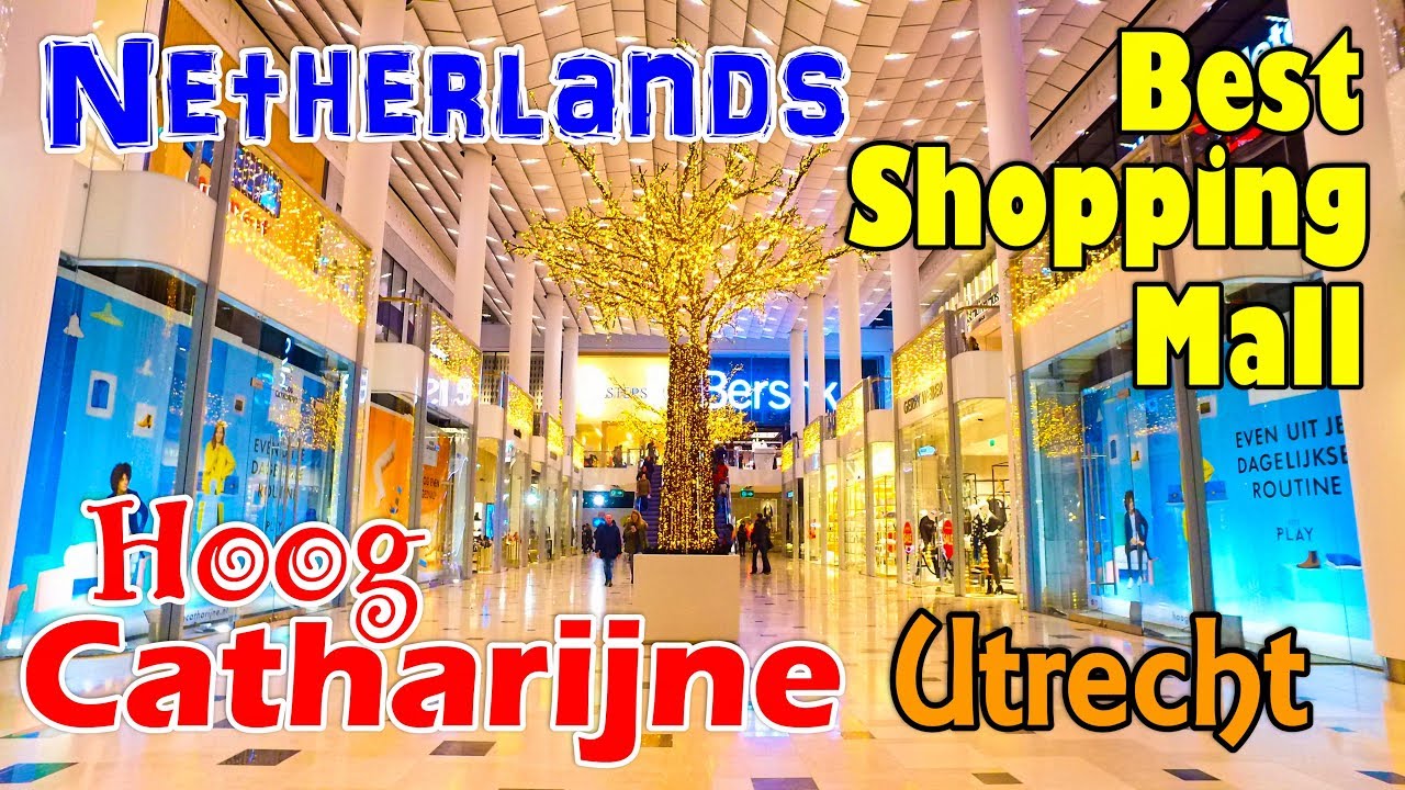 Shopping in Netherlands 🇳🇱 Hoog Catharijne - Utrecht