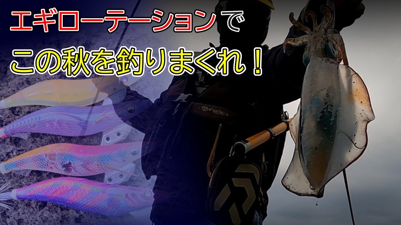 【エギング】エギローテーションでこの秋を釣りまくれ！