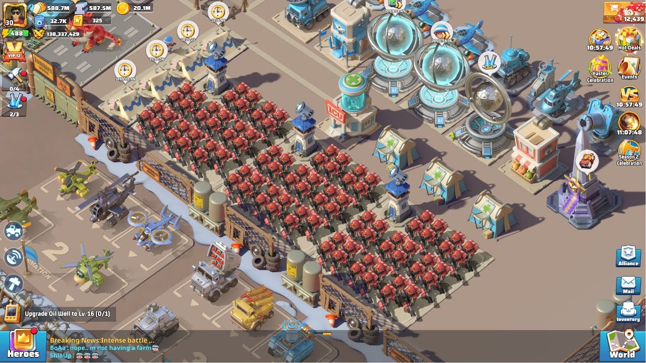 How Much Power Will Level 10 Troops Give You in Last War?