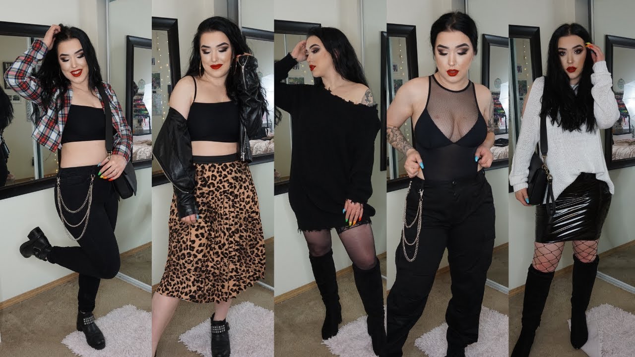 Date Night | Night Out Lookbook! | Edgy But Dressy Fashion!