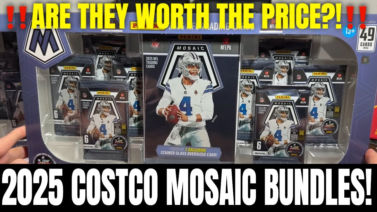 *‼️СТОЯТ ЛИ НАБОРЫ MOSAIC FOOTBALL 2025 ОТ COSTCO?* ПОСМОТРИТЕ ПЕРЕД ПОКУПКОЙ! Огромное витражное...