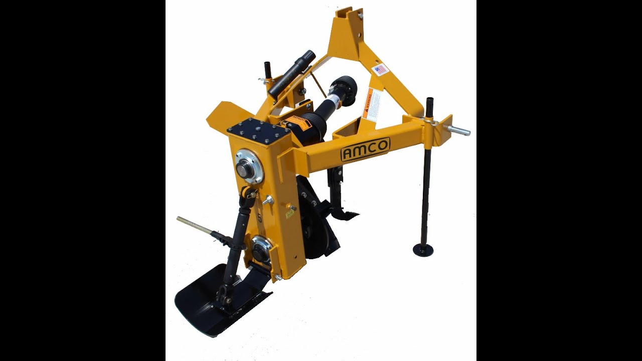AMCO Ditcher NEW WAY to change a bearing in under an hour without removing the chain and sprocket.