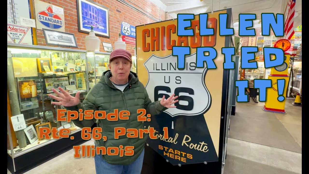Ellen Tried It Episode 2: Route 66 part 1 Illinois