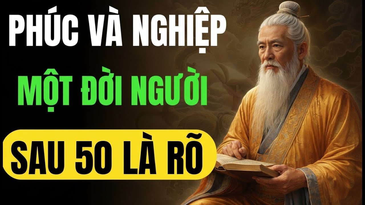CỔ NHÂN DẠY : PHÚC VÀ NGHIỆP CỦA MỘT NGƯỜI SAU TUỔI 50 LÀ RÕ | TRIẾT LÝ SỐNG