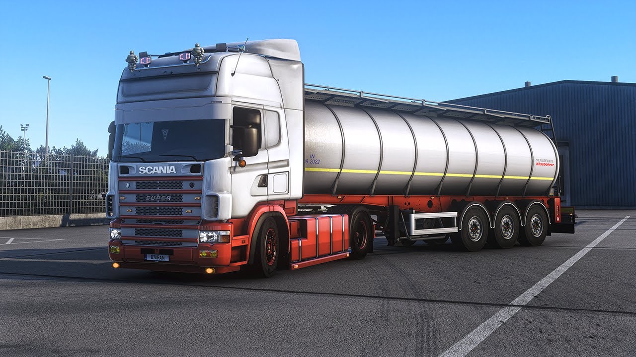 ETS2 | Realistic Driving | Scania R4 Series | SnowyMoon + Huxxi Reshade | #ets2 1.57