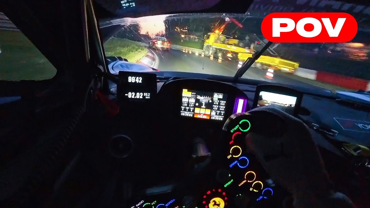 Nurburgring 24 Drivers Eye Onboard Night Lap - Ferrari 296 GT3