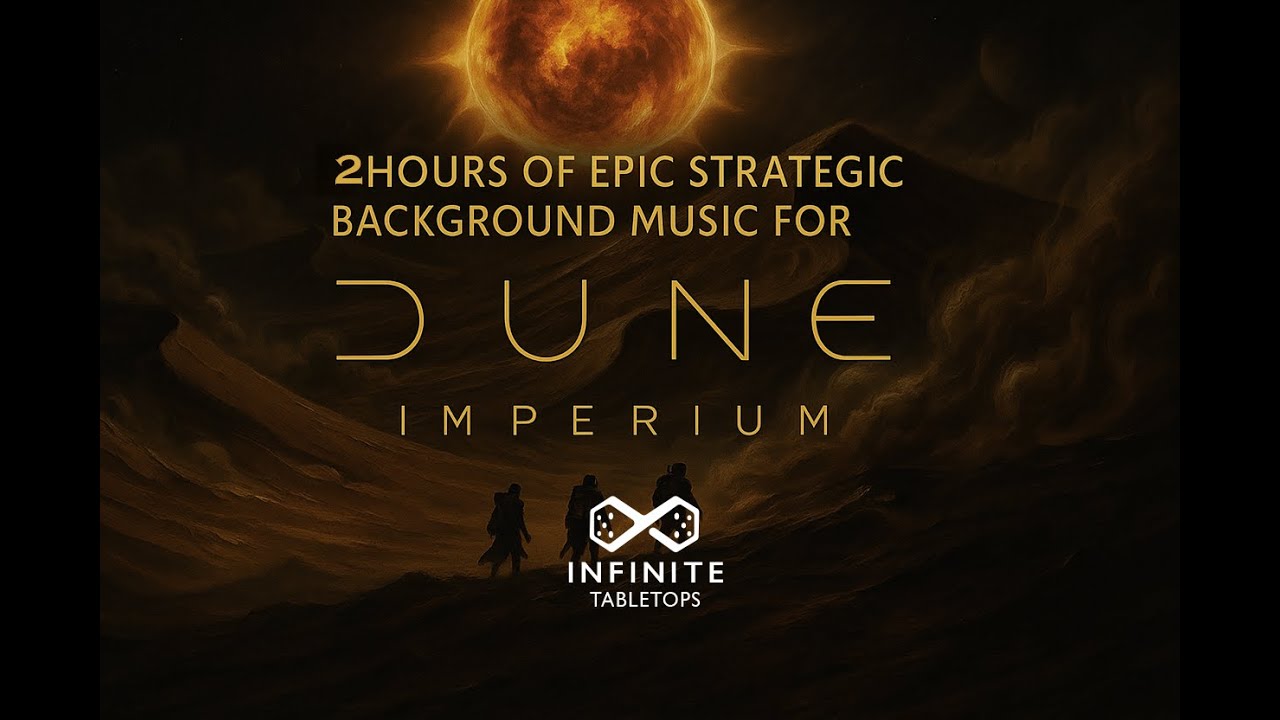 2 Hours of Epic Background Music for Dune Imperium | Desert Tension, Intrigue & War Ambience