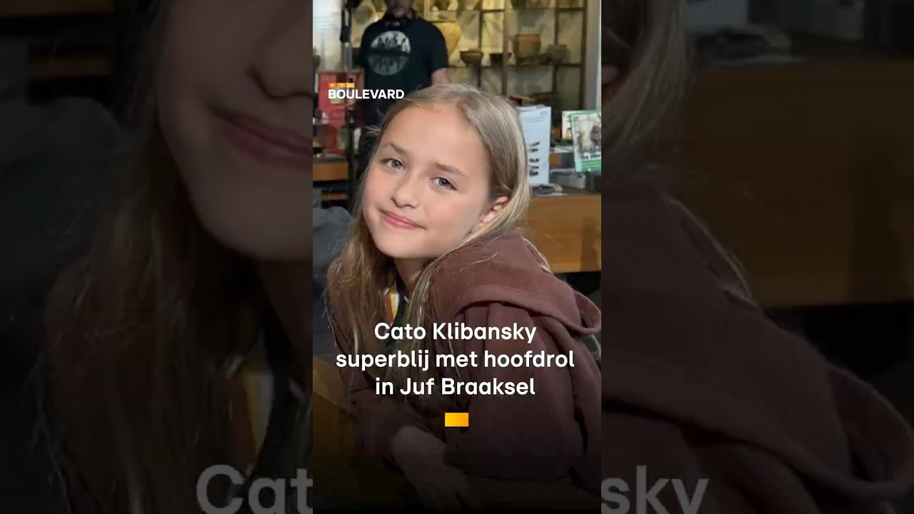 Cato Klibansky superblij met hoofdrol in Juf Braaksel | RTL Boulevard