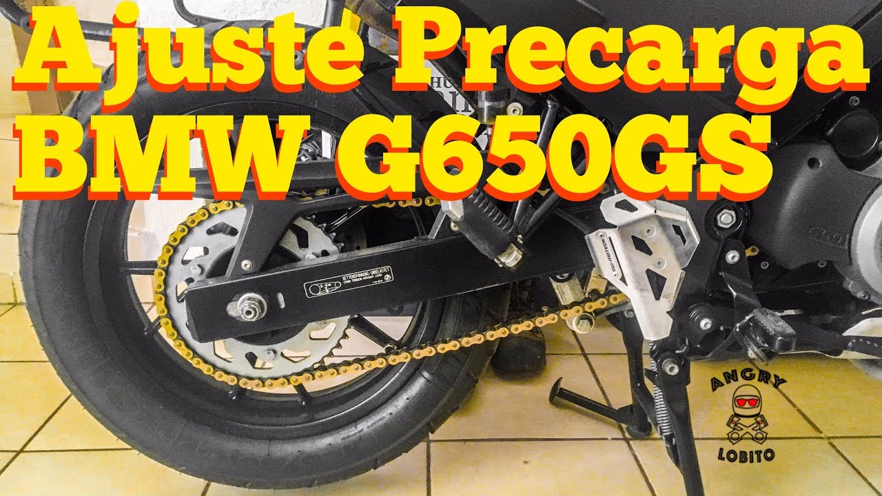 BMW G650GS Suspensión Trasera