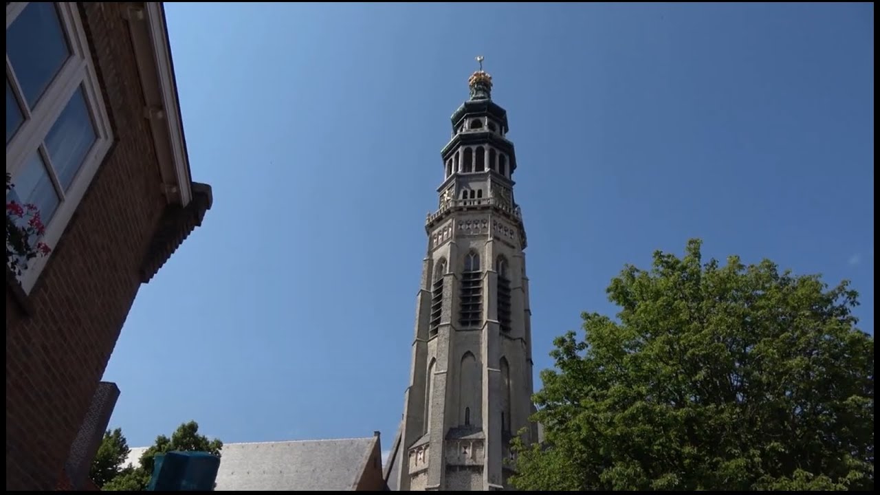 Tall John Abbey Tower || Abdijtoren de Lange Jan in Middelburg, Zeeland, Nederland ||