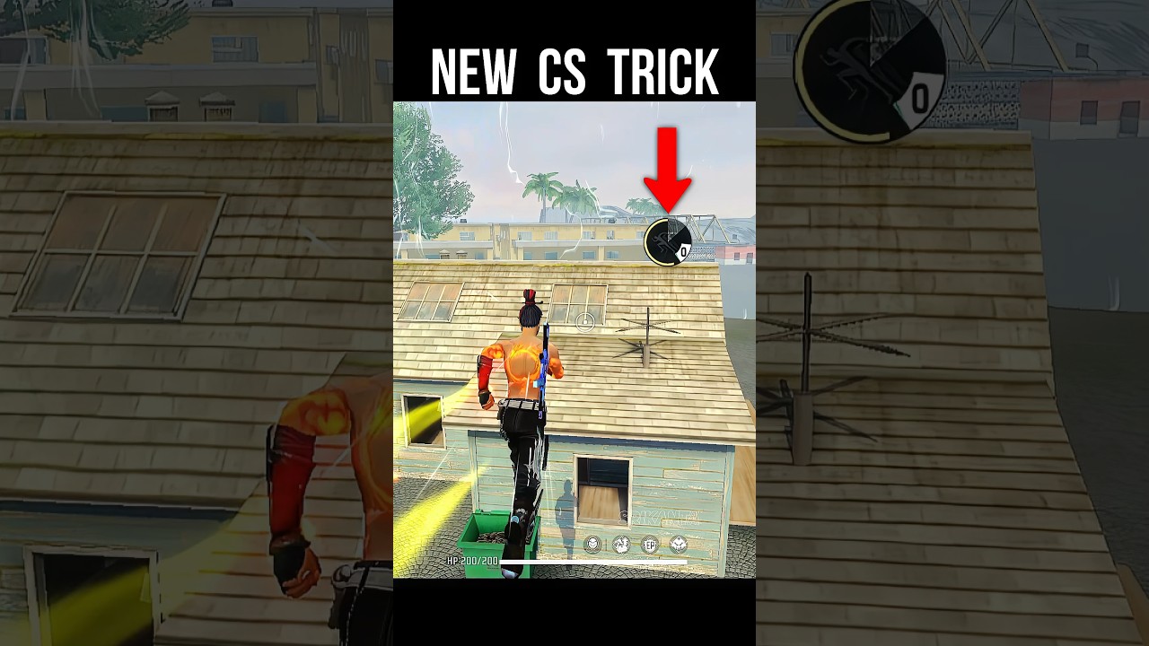 New CS Trick 🔥 Free Fire CS Rank Push Tricks #srikantaff