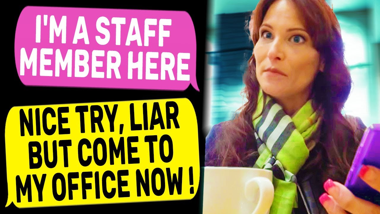 Ma'am, I do work here. Nice try, But Come to my Office Now ! | r/ IDontWorkHereLady
