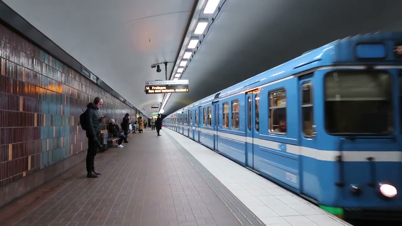 Tunnelbana vid Zinkensdamm 2022 02 08