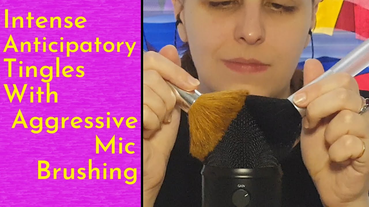 ASMR Intense Anticipatory Tingles With Aggressive Bare Mic Brushing (No Talking, Loopable)