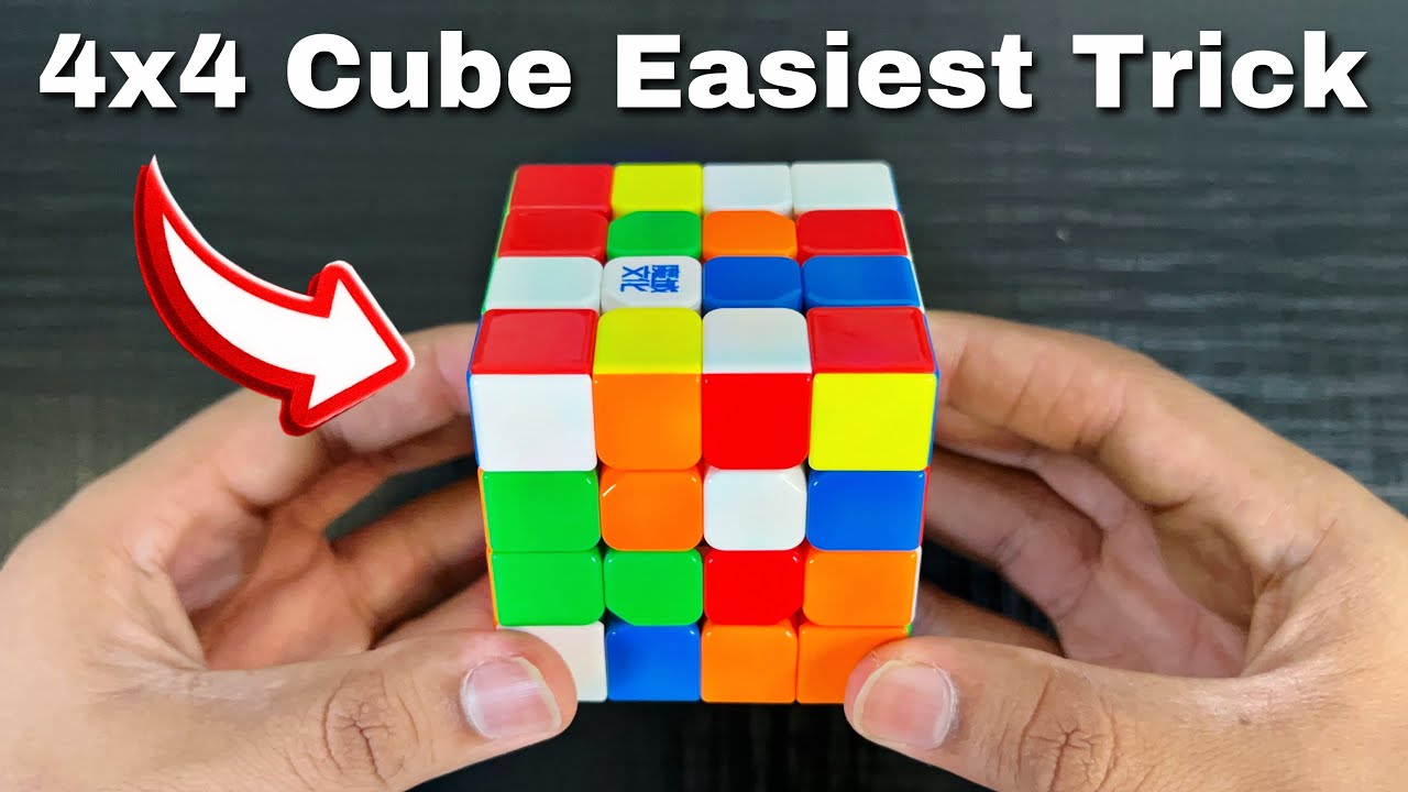 How to Solve the 4x4 Rubik’s Cube “No Algorithms”