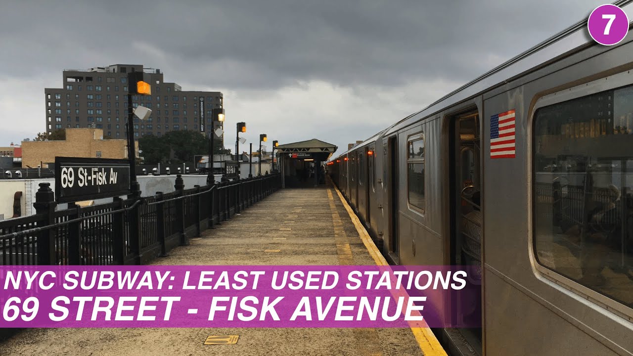 69 St - Least Used Stations | 7 Train - NYC Subway