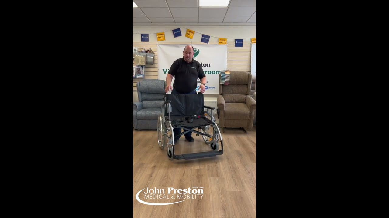 Sumed Phönix Bariatric Wheelchair Introduction and Demonstration
