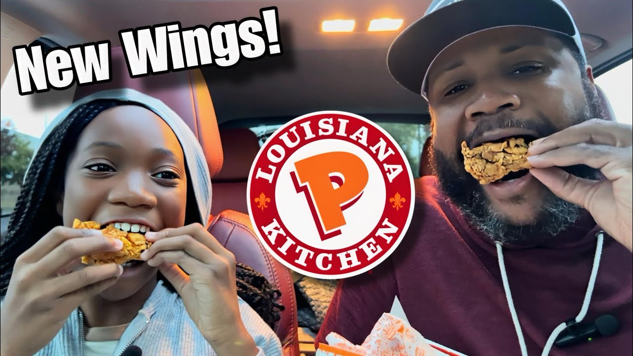 New Popeyes Garlic Parmesan Wings! Food Review