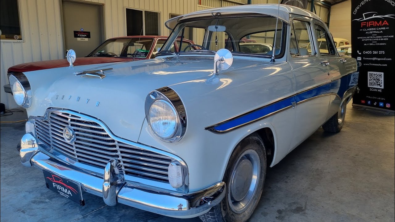 1958 Ford Zephyr Mk2 at FIRMA Australia www.firmaauto.com