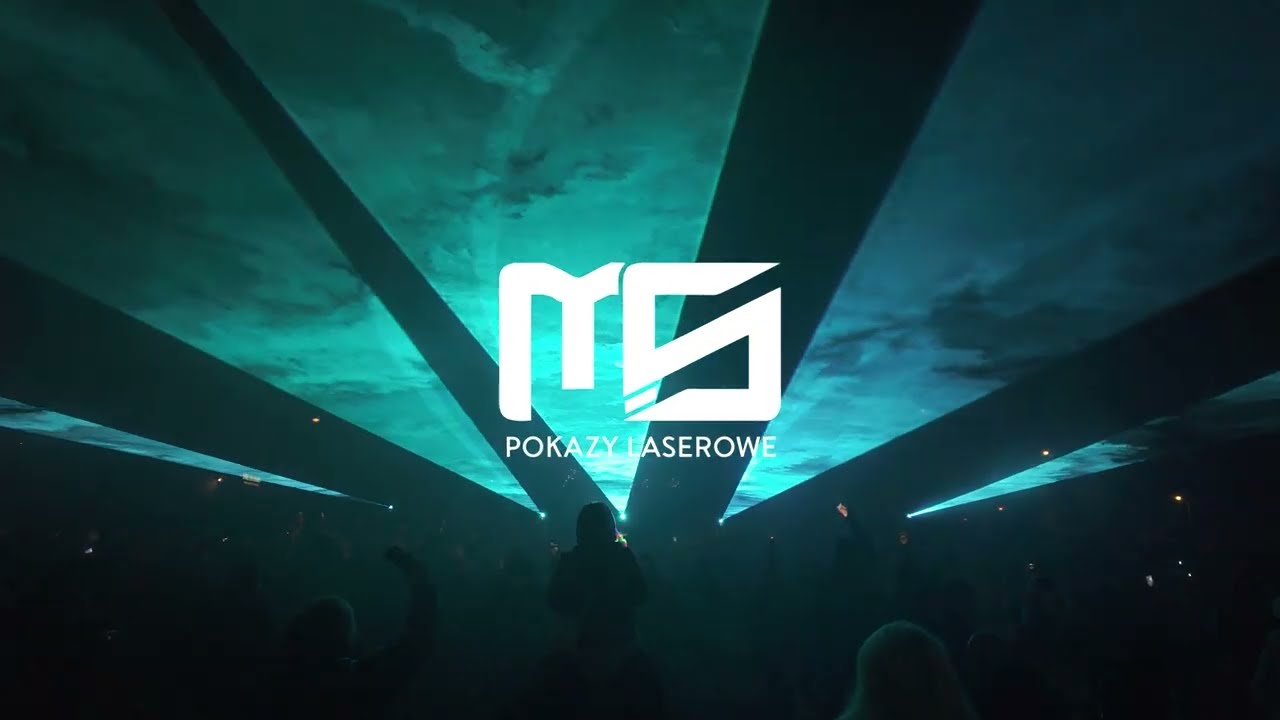 Światełko do Nieba WOŚP Zielona Góra - Pokaz laserowy skrót.