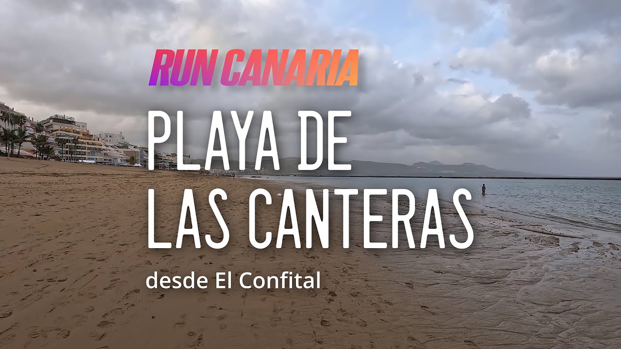Playa de Las Canteras 🏃‍♂️ Virtual Run in Las Palmas de Gran Canaria 🇮🇨