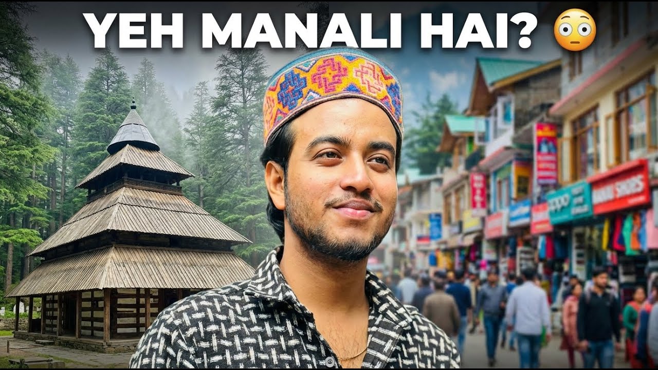 Manali Ghoom Liya 😍 | Hidimba devi temple 