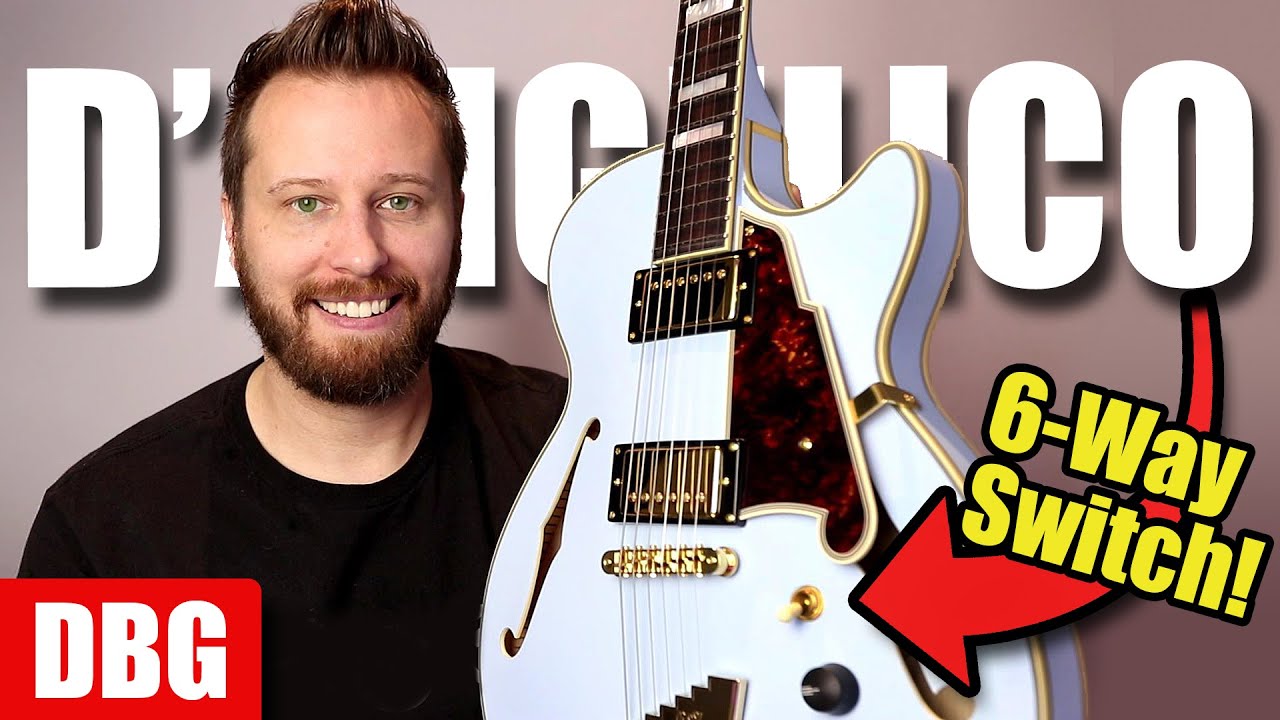 D'Angelico Deluxe SS! - BEAUTIFUL Semi-Hollow Body Guitar!