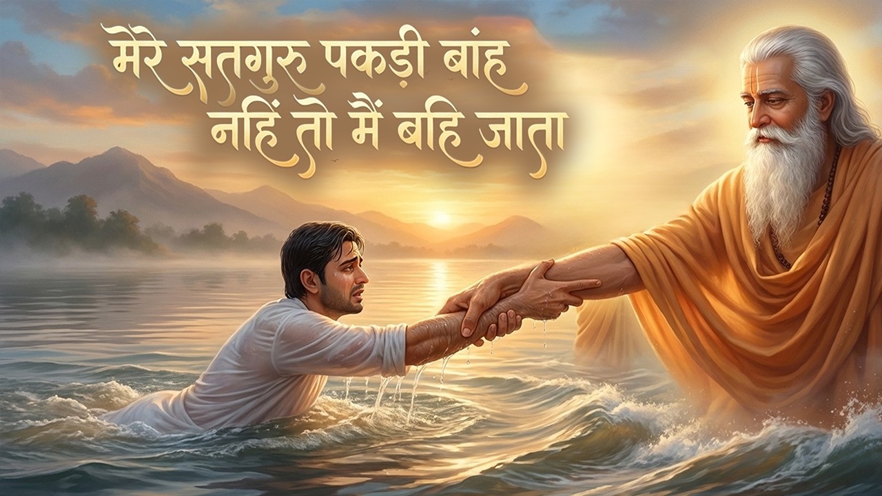 मेरे सतगुरु पकडी़ बांह, नहिं तो मैं बहि जाता |Kabir Bhajan | Kabir Ke Dohe | कबीर भजन | Kabir Bhajan