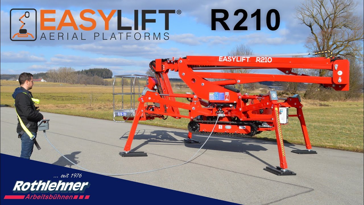 Easylift R210  Raupen-Arbeitsbühne