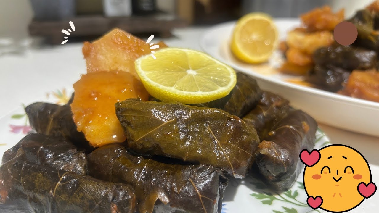 ورق عنب زمان 🤗بطريقه امي 🥹يجنننننن😿