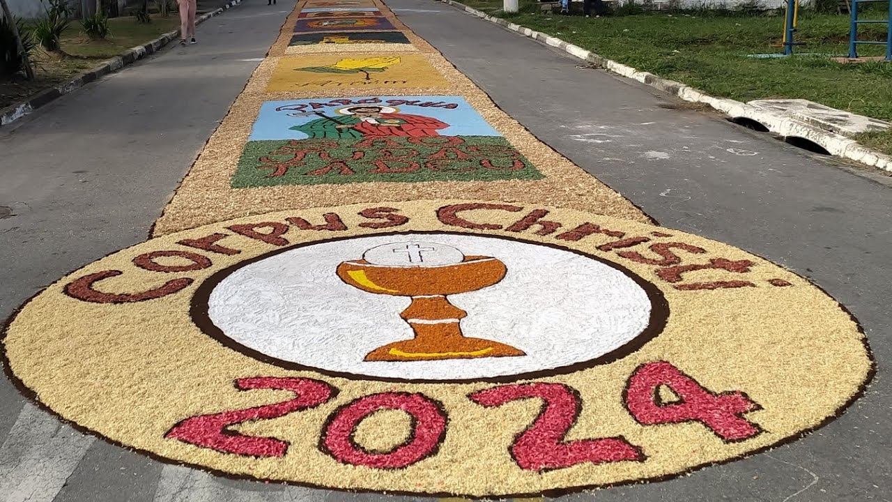 Tapete de Corpus Christi 2024