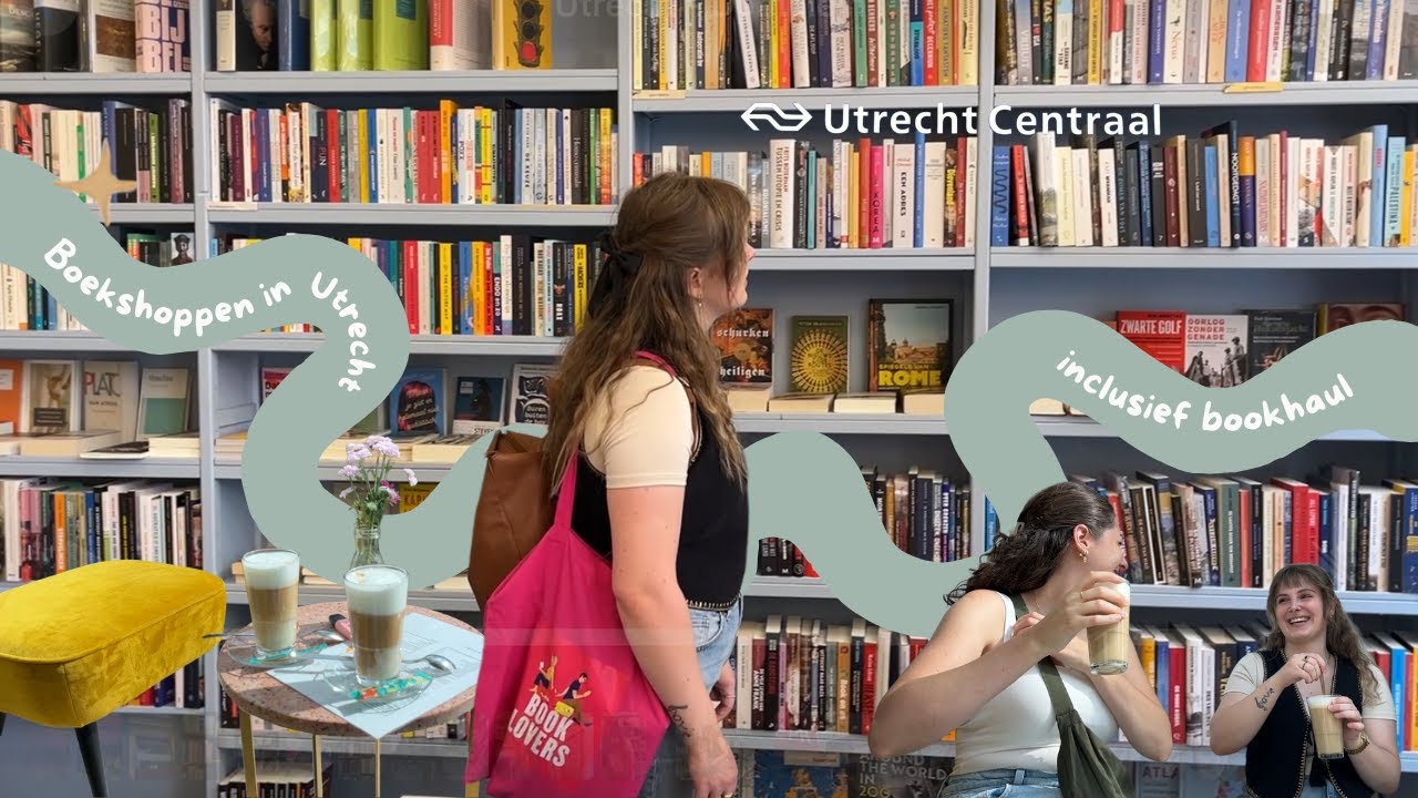 Bookshoppen in Utrecht 😍 + bookhaul 📚
