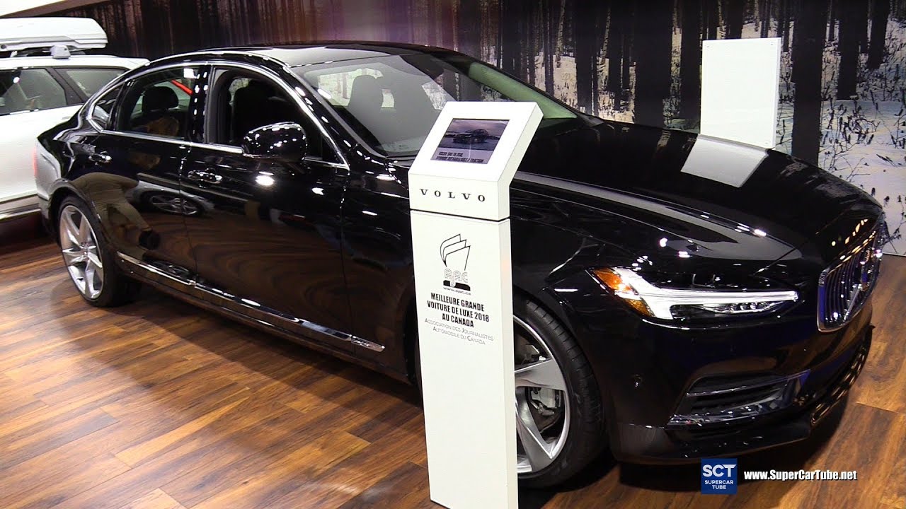 2018 Volvo S90 T8 Inspiration Edition - Exterior and Interior Walkaround - 2018 Montreal Auto Show