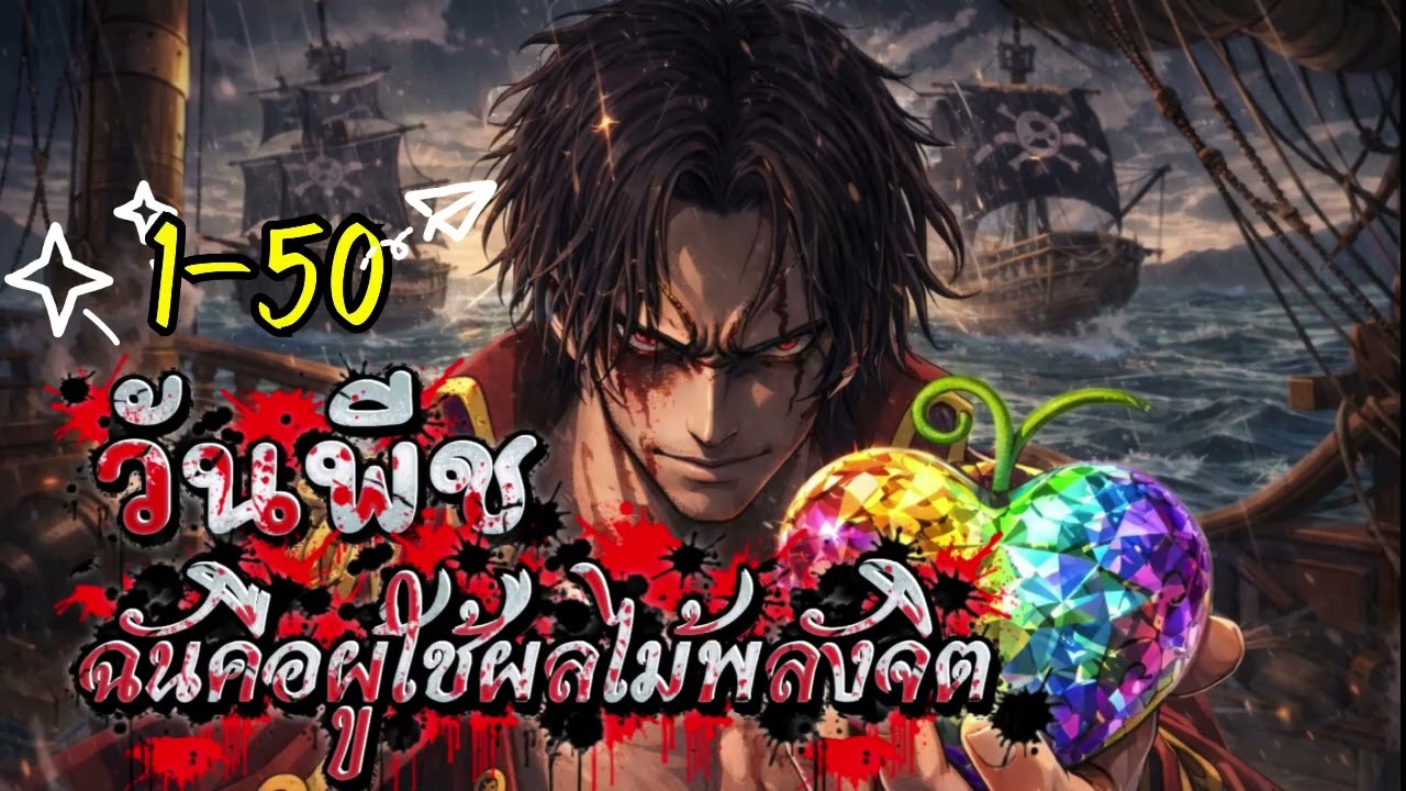 Onepiece : ฉันคือผู้ใช้ผลไม้พลังจิต 1-50