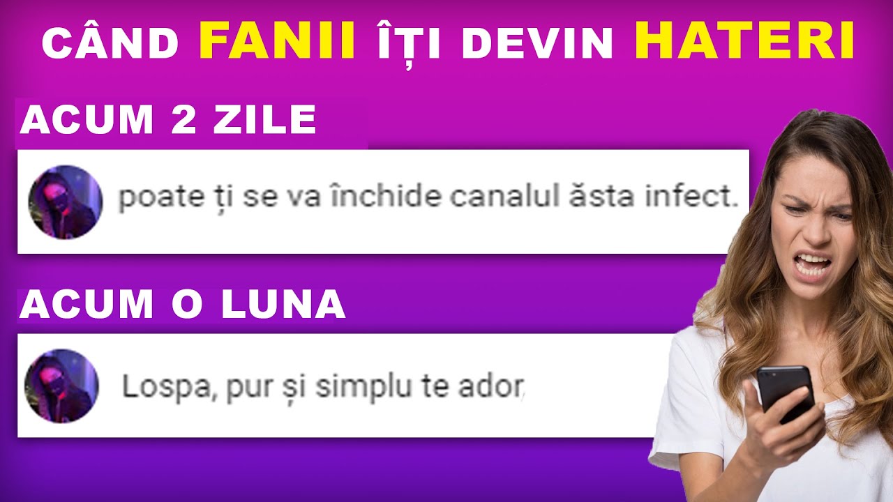 CEL MAI MARE HATER LOSPA (c&acirc;ndva fan)