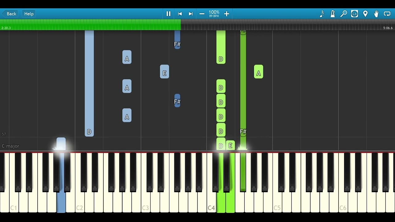 The Hunchback of Notre Dame - Heaven's Light/Hellfire - Piano