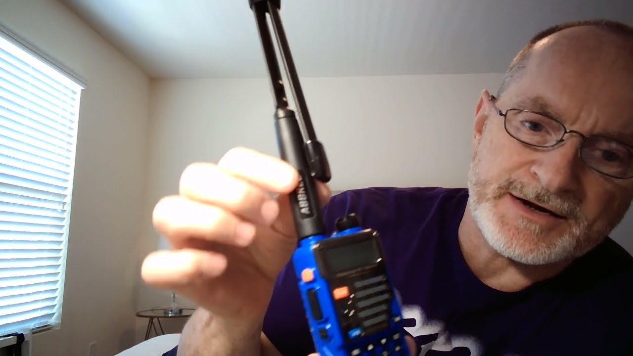 ABBREE Tactical Antenna Test and Retevis RA-85  GMRS Radios