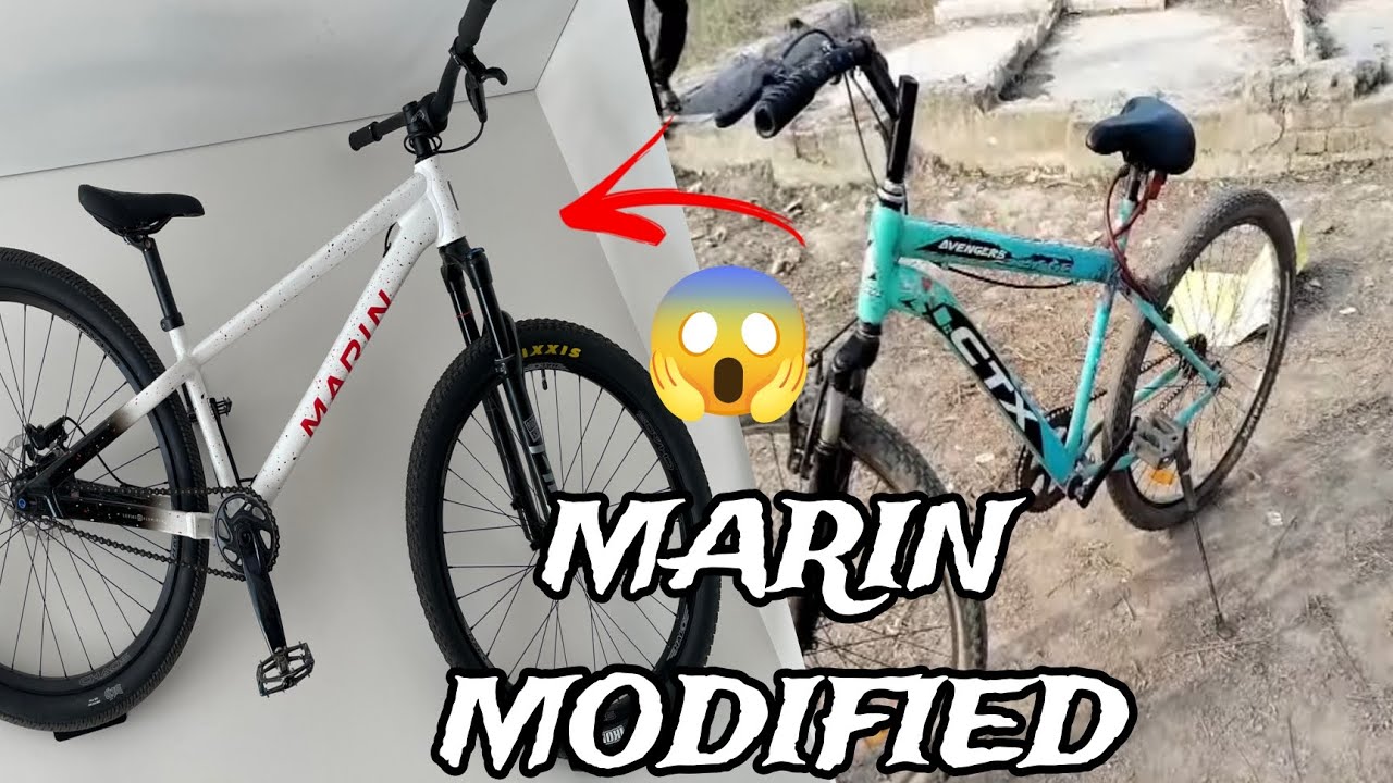 How to build cheapest stunt cycle //Marine frame modify// 😱😱 #modified #stunt cycle build