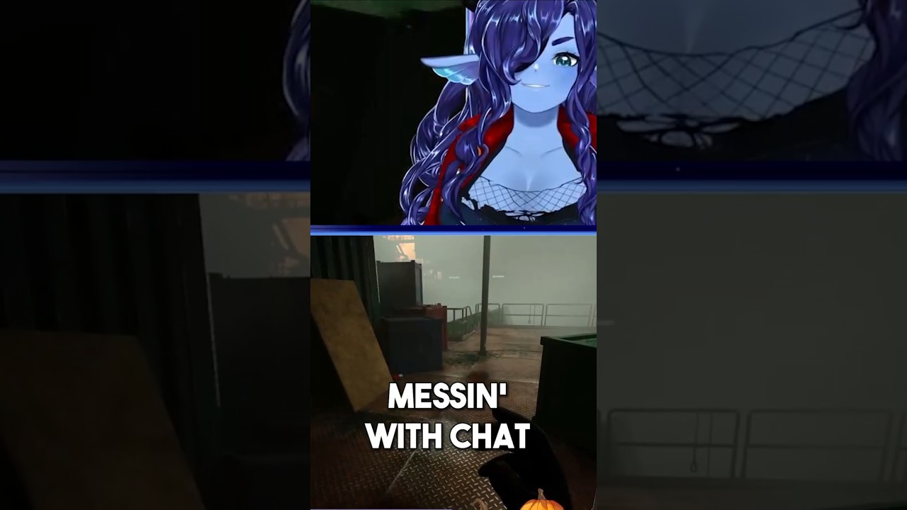 Местный Vtuber Карма заманивает монстра 