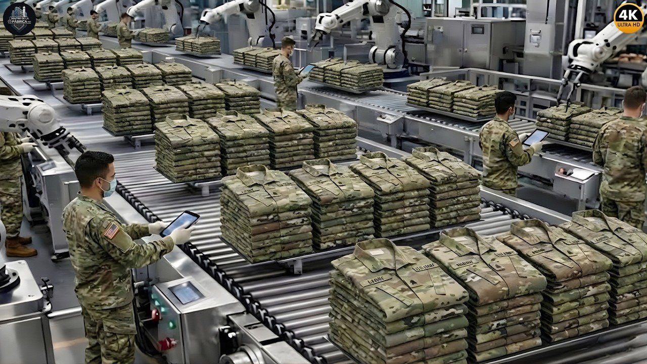 Dentro de la Fábrica de Uniformes Militares: Cómo se hacen 1 Millón de Uniformes OCP cada año