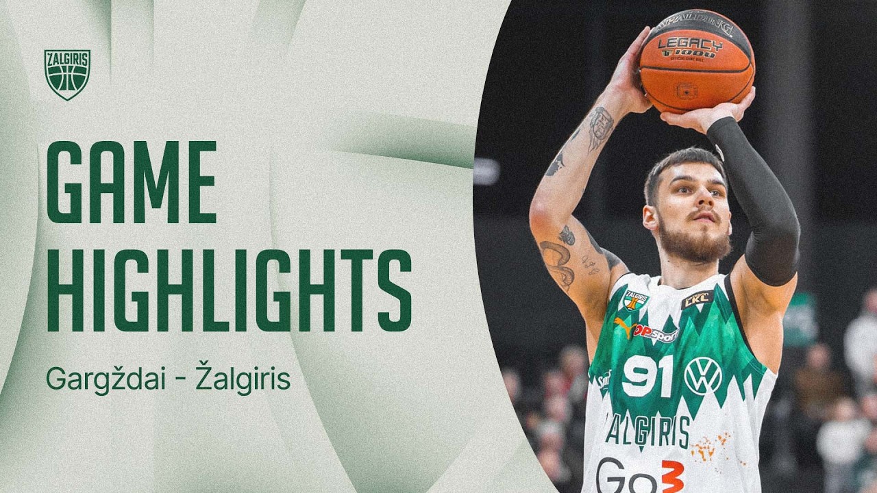 Gargždai - Žalgiris | Game Highlights | 2026.02.15