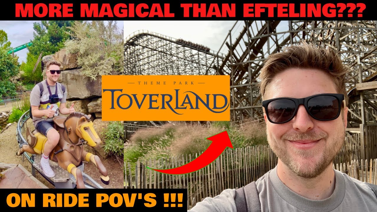 Toverland FIRST EVER VISIT Vlog | More Magical Than Efteling???? | Love this Park!!!!